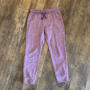 All in Motion Kids Purple Heather Joggers